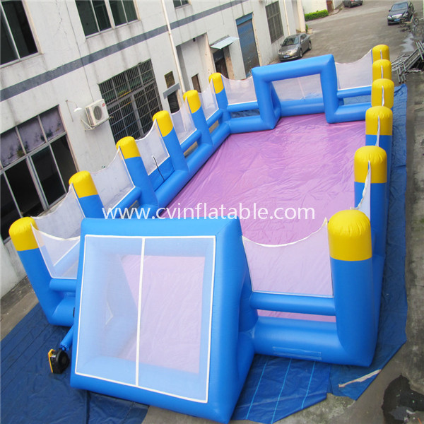 inflatable football field court