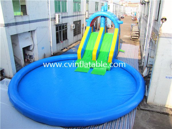giant inflatable water pool