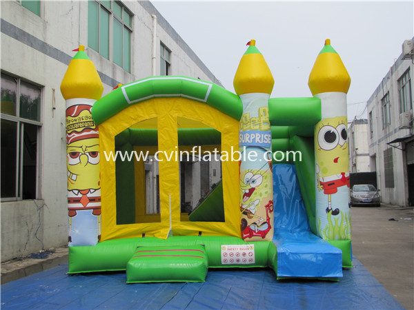 inflatable jumping castle slide