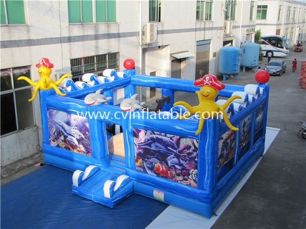 inflatable playground