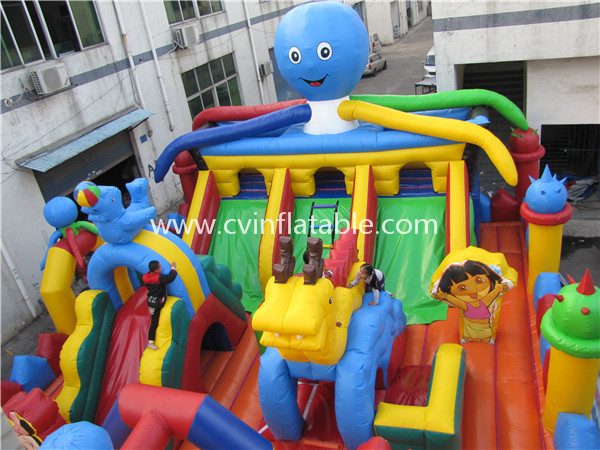 inflatable playground park (3)
