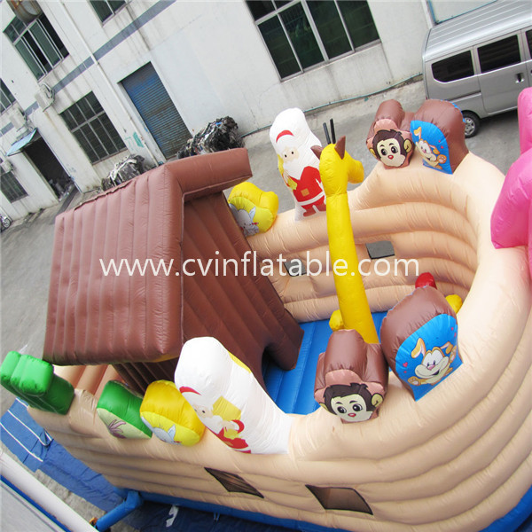 inflatable ship playground