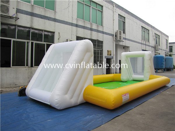 inflatable football pitch