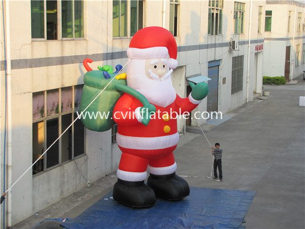 inflatable santa clause