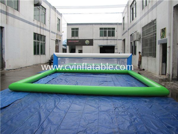 inflatable water volleyball court