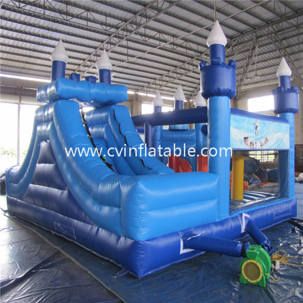 inflatable bouncy castle slide combo