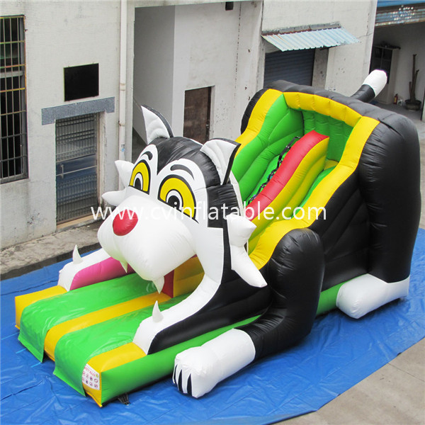 inflatable cat slide