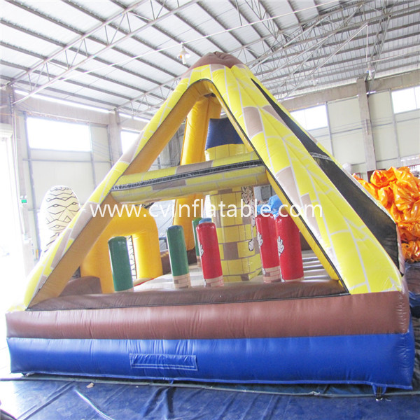 inflatable pyramid bouncer