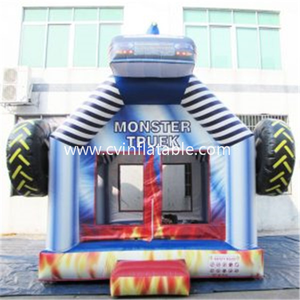 inflatable race car bouncer