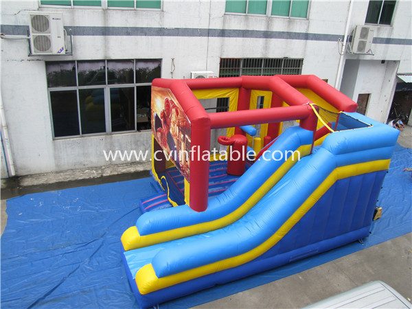 inflatable-spiderman-bouncer-slide