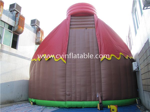 Jurassic park inflatable slide playground (4)