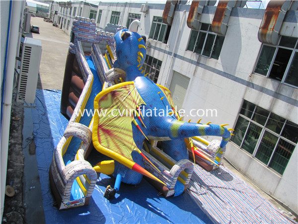 inflatable dinosaur slide (3)