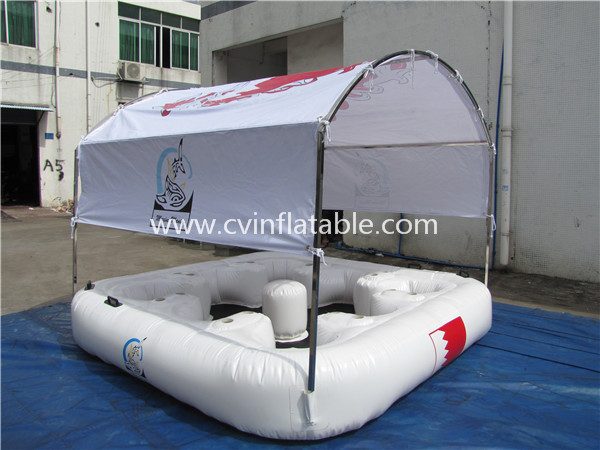 inflatable floating island (2)
