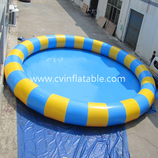 inflatable round water pool