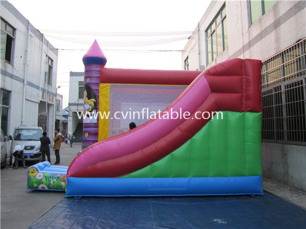 inflatable castle with slide (3)