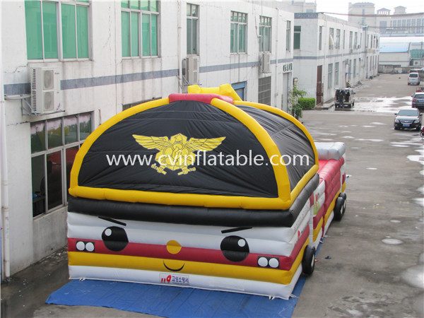 inflatable fire truck maze (3)