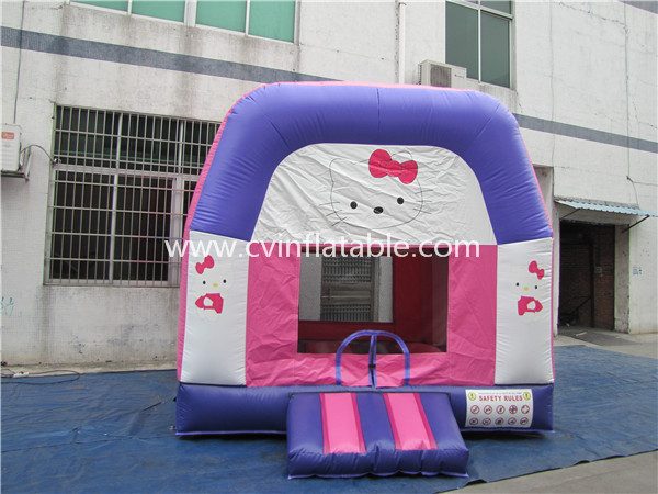 inflatable kitty bouncer