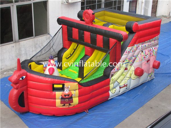 inflatable pirate ship