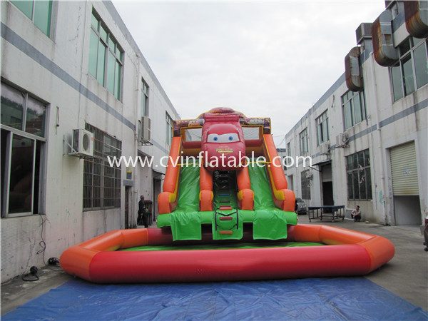 inflatable water slide with pool (22)
