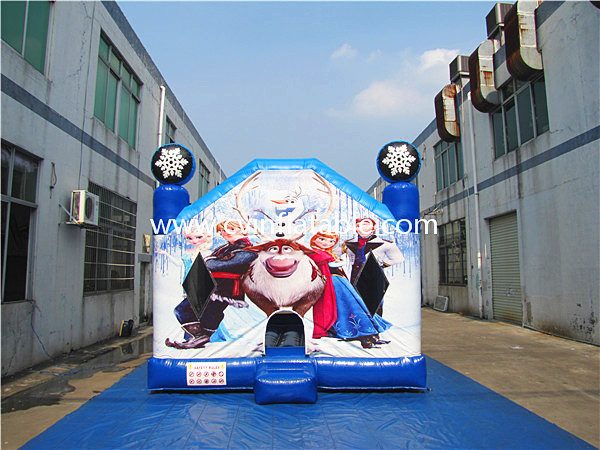inflatable bouncer with printing
