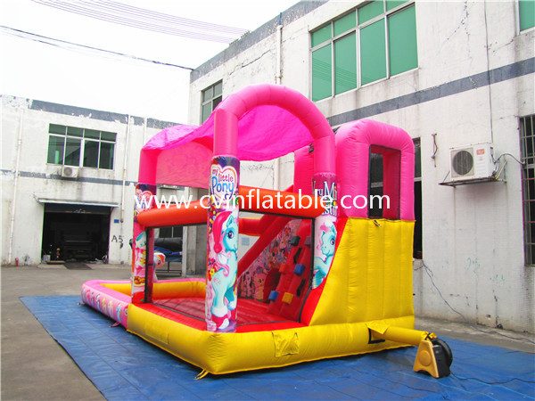 inflatable combo slide (3)