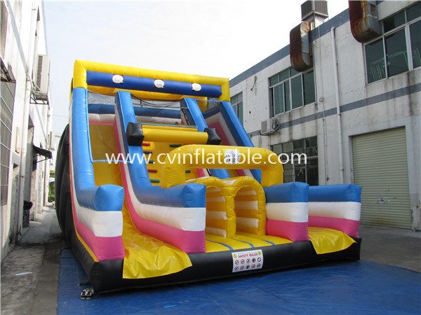 inflatable two lane slide (3)